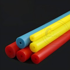 PU Polyurethane Hollow Round Rod Hollow Bar Ø 20mm-60mm Elastic Buffer 75A-80A
