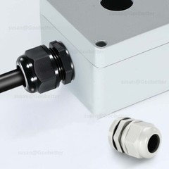 CABLE GLAND IP68 WATERPROOF BLACK NYLON COMPRESSION PG7/9/11/13.5/16/19/21/24-63