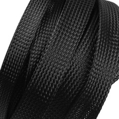 1/2″ Expandable Braided Cable Sleeve Sheathing Harness Wire Loom Wrap Management