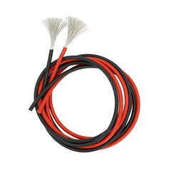 BNTECHGO 10 Gauge Silicone Wire 5 ft red and 5 ft Black Flexible 10 AWG Stranded