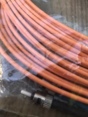 20 Meters AMP OPTIMATE FIBER OPTIC Cable Assy 2 Packs 10 meter Ceramic