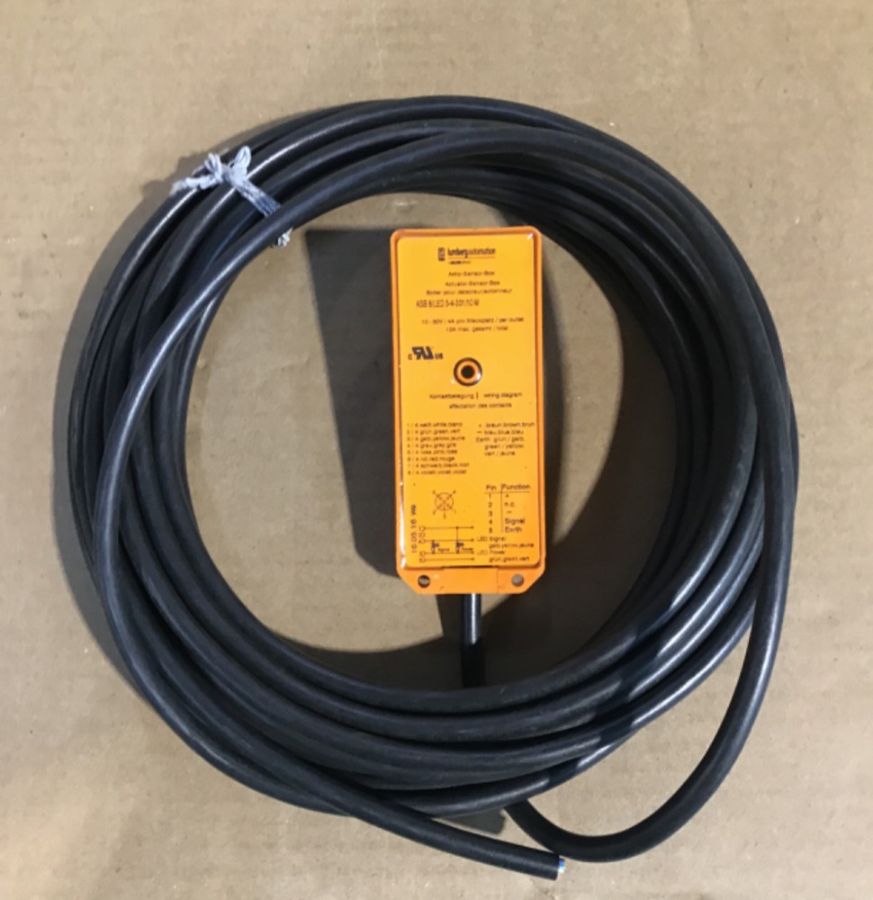 LUMBERG ASB 8/LED 5-4-331/10M ACTUATOR SENSOR BOX/ CABLE NEW NO BOX
