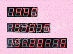1pc DS3231 4 4-inch large screen 4 4 digits 6 6 digits 8 8 digits digital clock