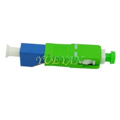 SC APC Male to LC PC Female Fiber Optic Hybrid Optical Adaptor