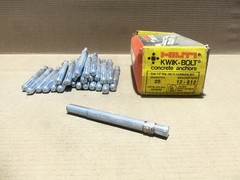 Hilti 12-512 Box of 25 5500 060 Kwik-Bolt Concrete Anchor AK