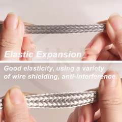 Flat Shield Braided Ground Strap Grounding Tinned Copper Braid Width 4mm – 70mm
