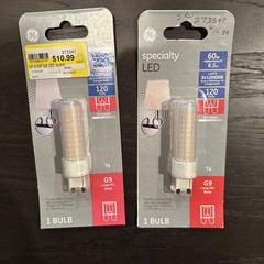 Lot of 2 New LED Light Bulb, 6.5-Watts, 750 Lumens -93129028 60 Watt Equivalent