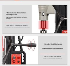 Multifunction Magnetic Drill Adjustable Speed Forward And Reverse Electric Drill