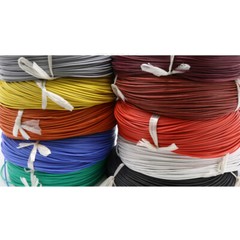 Flexible Soft Silicone Cable Wire Tinned Copper 2~30AWG 0.08mm Series Red Black