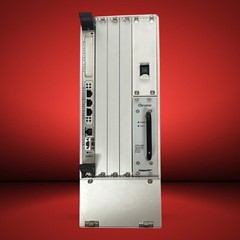 GE Fanuc VMIC VME 6U 6-Slot Chassis w/ cPWR-1500A PSU & CPU Card TESTED
