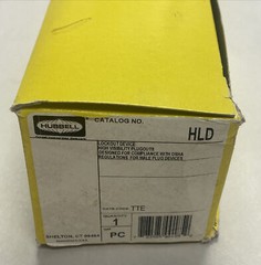 HUBBELL,HLD,ELECTRICAL PLUG LOCKOUT DEVICE NEW