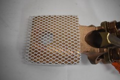Sefcor Straight Bolted Bronze Tee Connector 4/0 AWG 450 M FNCT-45-34-4A