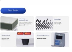 DigitalDisplay Corrosion-Resistant Stainless Steel Preheating Platform LC-DB-2AB