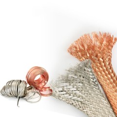 Copper/Tin Plated Braid Cable Bare Ground Lead 2.5-120mm² Made Shielding Sleeve