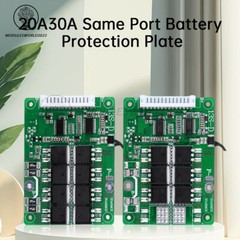 13S 48V 20A 30A Same Port Battery Protection Board for 18650 Li-ion Battery