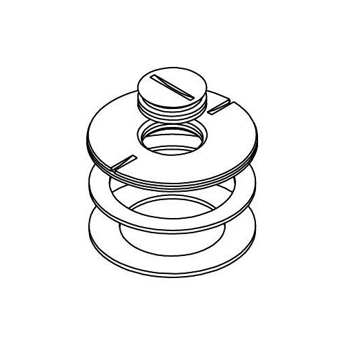 Wiremold 825CK-3/4, 0.75″ W, Brass Conversion Kit for 800 Series Floor Box, 1 pc