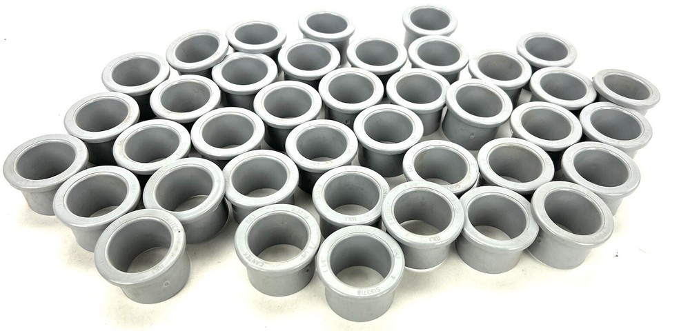 Lot of 39 Cantex Conduit Fitting PVC Box Adapters – 5133717 1 1/4”