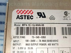 Astec MP4-1E-1Q-NNN-00 MP41E1QNNN00 Power Supply 100-240V 400 WATTS