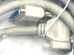 L Com CHD44MF-50 Deluxe Molded D-Sub Cable HD44 Male Female 50′
