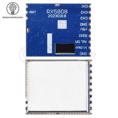 RC FPV 5.8GHz -90dBm 8CH Wireless Audio Video AV Receiving Module For RX5808