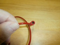 HH Smith 1510-36 Red Stacking Banana Plug Patch Jumper Cord, NOS