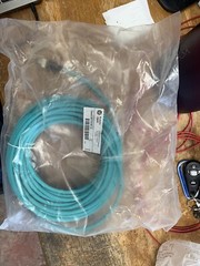 1585D-M4TBDM-12 AB ETHERNET OVERMOLDS, TEAL 61259843018 12Meter