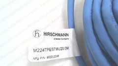 HIRSCHMANN M224TPESTMU20.0M, DOUBLE-ENDED CORDSET, 900002248, NEW* #351720