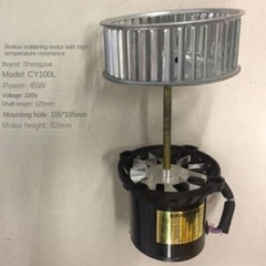 CY100L High Temperature Motor Long Shaft Oven Fan Reflow Hot Air Oven Motor