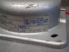 20-451369.00 F274D-6 0.38A Volts 18.0-31.2DC Bells New Old Stock (Lot of 3)