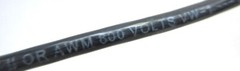 SOUTHWIRE, MACHINE TOOL WIRE, E51583, SIZE 12, APPROX. 223′, 600 VOLT, BLACK