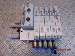 FESTO VUVG-B18-M52-MZT-F-1T1L SOLENOID VALVE MANIFOLD ASSEMBLY CTEU-EP BUS NODE