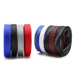 1/8″ PET Expandable Wire Cable Sleeving Sheathing Braided Loom Tubing Harness
