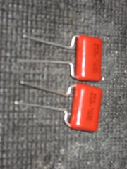 .1uf 630 volt DC Capacitors, made by RFE, qty of 2