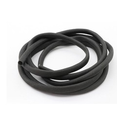 Black Heat Resistant Sleeving Cable Wire High Temperature Component Lead Heat