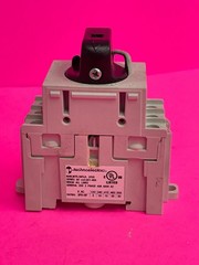 Technoelectric SD1-040-BR SD1 Series 3-Pole 40A 600VAC Non-Fused Load Switch