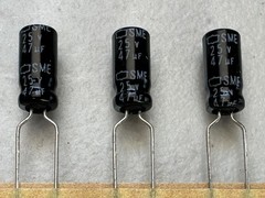 (LOT OF 19) SME Capacitor 47uF 25V 85 C NEW!