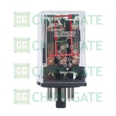 1PCS MK2P-I Coil 8Pin DPDT Power Relay with Plug-in Terminal Socket AC 110V