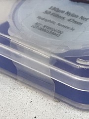 *PACK OF 100* Merck Millipore NY8H04700 Nylon Mesh Filter Membrane 47mm 180um