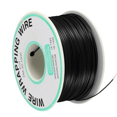 Wrapping Wire Tin Plated Copper Wire P/N DM-30-1000 30 AWG 200M Length Black