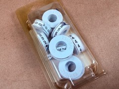 NOS IDEAL 0-9 WIRE MARKER TAPE ROLLS STICKERS 42-399 INCLUDES 10 ROLLS – 0 to 9