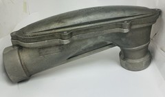 EATON CORPORATION CROUSE HINDS NO. LBD7700 SA 2 1/2 AL MOGUL OUTLET BODY 90 DEG