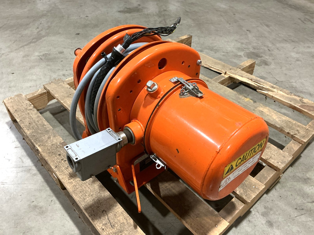 Gleason Reel S14351-12L-10-5 Cable Reel Lift ~25ft Type-18G Cable @ 0.150FPM