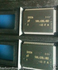 4x MT58L128L18DT-10 MICRON SRAM 3.3V 2M-Bit 128K 18 5ns 100 PIN TQFP