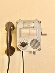 WWII United States Instrument Co Sound Powered Phone Station A542 Navy Military