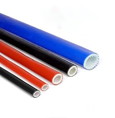 Silicone/Fibreglass Fire Sleeving Protective Φ4mm-25mm Heat Shielded Fire Sleeve