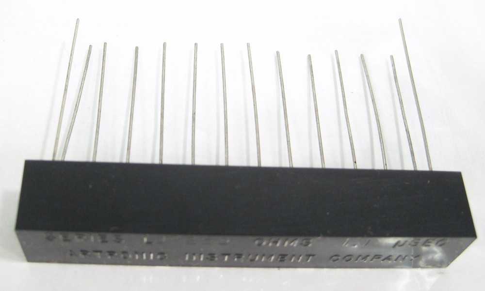 Vintage Artronic Instrument Company Series LJ 250 OHMS 1.1 13-Pin Circuit