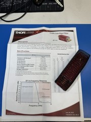 Thorlabs EF114 Low Pass Filter