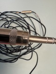 Pair (2) Belden 9451 cables with Switch-craft 1/4 inch to female XLR 3.5M (11Ft)