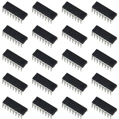 20pcs 74HC595N 74HC595 8-Bit Shift Registers W ith Latched 3-State Output，DIP…
