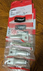 (4) Burndy YA28A1, 4/0 AWG, 3/8″ Stud, Aluminum, 1-Hole, Compression Lug
